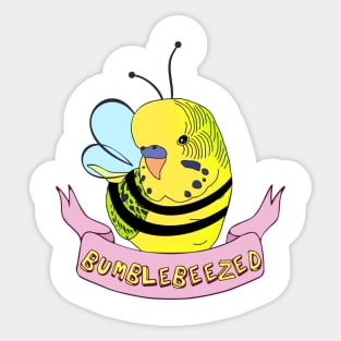 BUMBLEbeezed Sticker